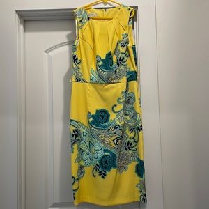 ❤️5/$20 yellow dressbarn dress